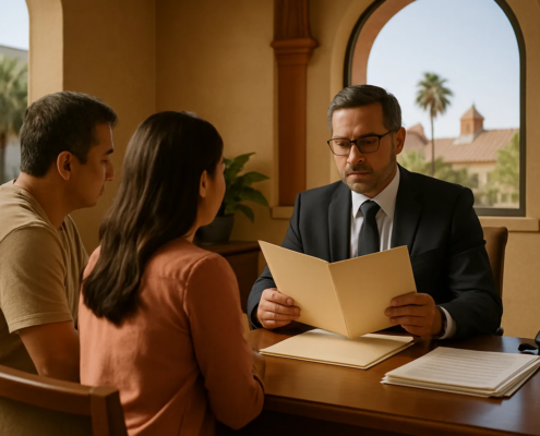 Immigration bond hearing in San Antonio, TX consultation with family support