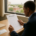 Green card holder reviewing a blank I-9 form in San Antonio, Texas