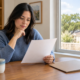 Green card rescission proceedings represented by a San Antonio resident reviewing a blank paper notice